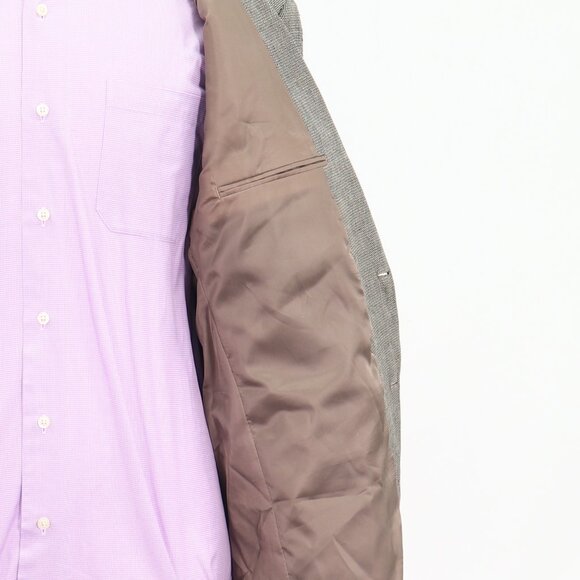 Jos. A. Bank 44S Navy Blazer Sport Coat Jacket 3-Button Stripe Y054 - Picture 11 of 11